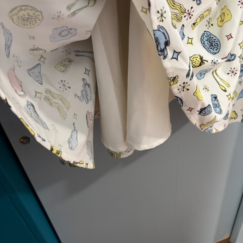 Steady Clothing Breakfast Brunch Print Pinup Skirt - Picture 4 of 8